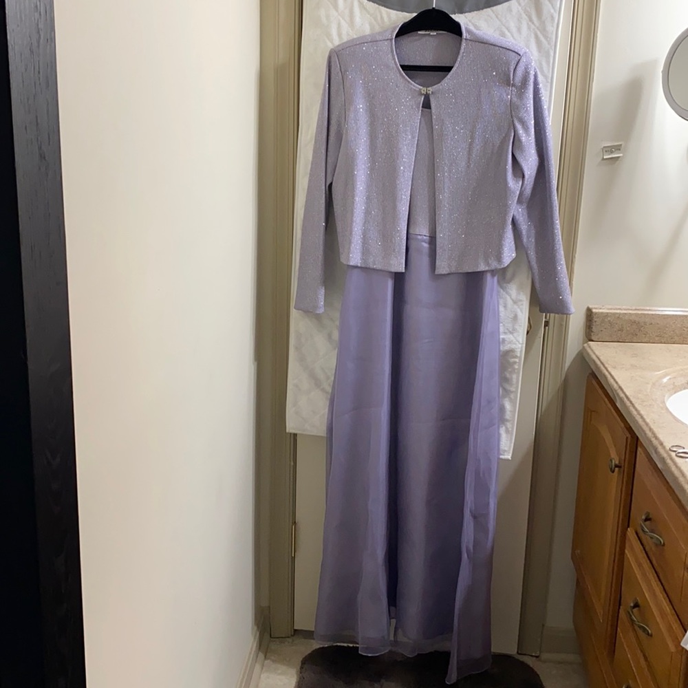 Petra lavender sparkly gown size 14